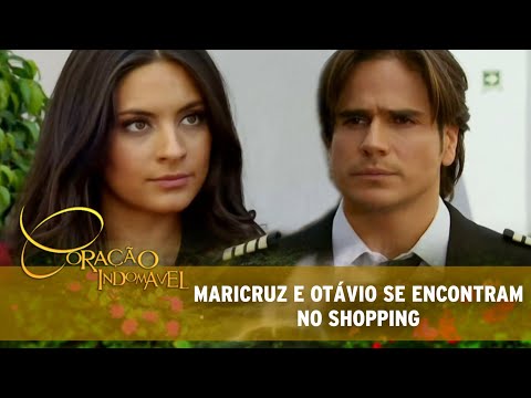Coração Indomável - Maricruz e Otávio se encontram no shopping