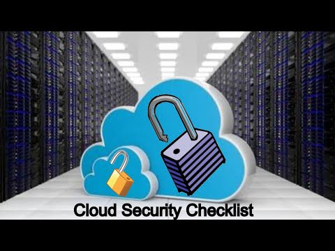 Cloud Data Protection| Cloud Security checklist | secure cloud migration | Secure cloud computing