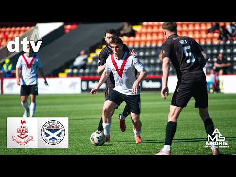 FC Airdrieonians Airdrie 2-1 Ayr United Football and Athletic Club