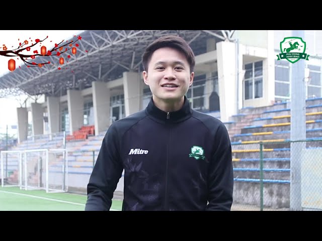 Quốc Nhật, Gia Bảo - CLB Phù Đổng FC chúc Tết người hâm mộ Xuân Giáp Thìn 2024