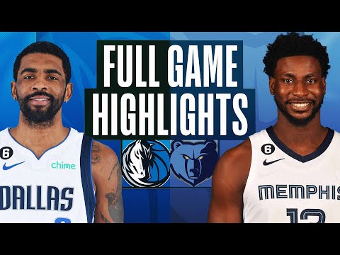 MAVERICKS at GRIZZLIES | FULL GAME HIGHLIGHTS | March 20, 2023