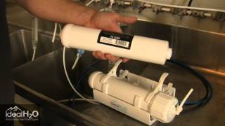 Ideal H2O - 75GPD RO Unit - Replace Hybrid Filter
