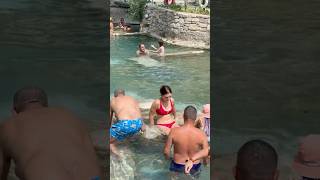 ☀️The Wonder Of Nature Pamukkale Turkey -Dream Holiday? #pamukkale #cleopatra #pool