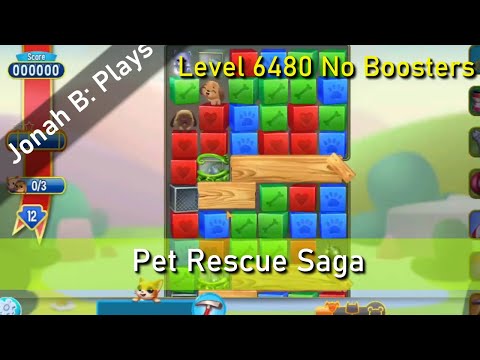 Pet Rescue Saga Level 6480 No Boosters