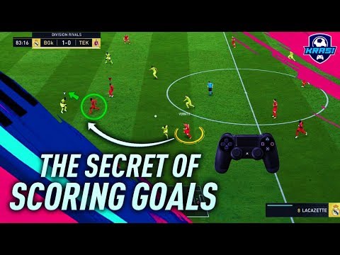FIFA 19 THE SECRET OF SCORING GOALS in DIVISION RIVALS! HOW TO ATTACK & CREATE SCORING CHANCES!