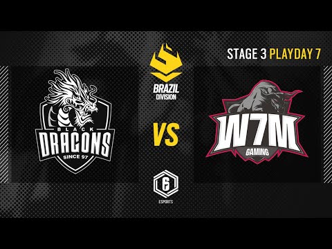 Black Dragons vs. W7M // LATAM League Brazil Division 2021 - Stage 3 - Playday 7