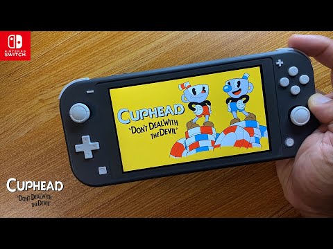 Cuphead Nintendo Switch Lite Gameplay