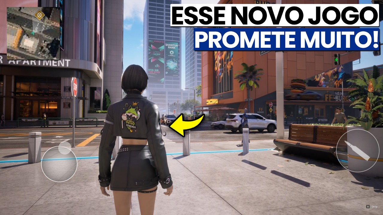 NOVO CYBERPUNK Mobile? Prism 2033, NOVO JOGO em MUNDO ABERTO para Mobile e PC - GAMEPLAY REACT