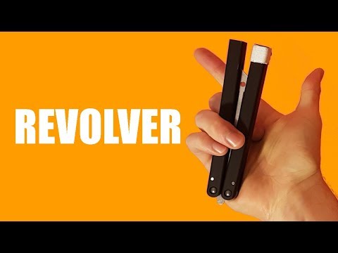 Butterfly Knife Tricks for Beginners #17.3 (Revolver)