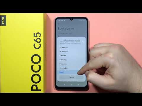 POCO C65: Change Screen Timeout - Adjust Display Sleep Time #pocophone