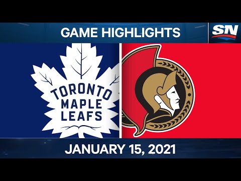 NHL Game Highlights | Maple Leafs vs. Senators - Jan. 15, 2021