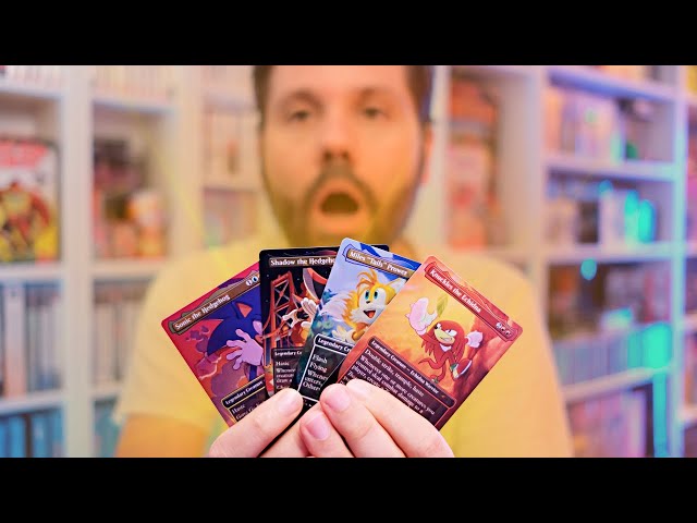 Vídeo relacionado con Magic The Gathering Secret Lair x Sonic The Hedgehog: Friends & Foes - Edición sin Papel de Aluminio