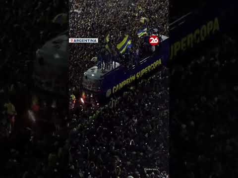 🏆ROSARIO CENTRAL CELEBRÓ LA SUPERCOPA INTERNACIONAL EN EL MONUMENTO A LA BANDERA