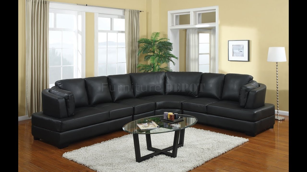 Black Sectional Sofas