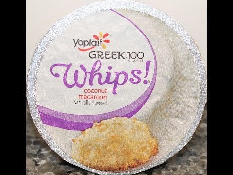 Yoplait Greek 100 Whips: Coconut Macaroon Review
