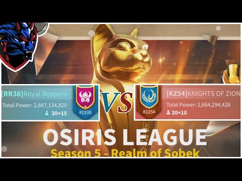 OSIRIS LEAGUE ROUND 2 MATCH #8│RR38 VS KZ54│English│BeasT Slef-RoK