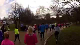 preview picture of video 'Telford parkrun #95 21/02/2015'