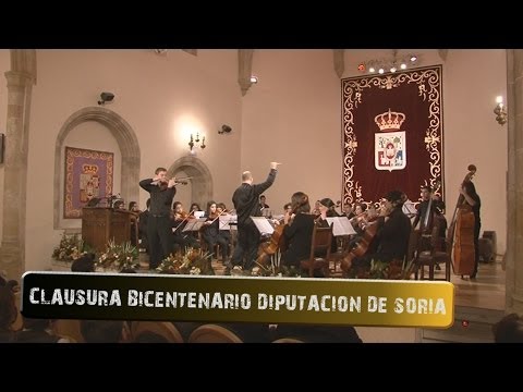 La Diputación de Soria clausura su Bicentenario con un concierto de la JOSS y entrega de premios escolares