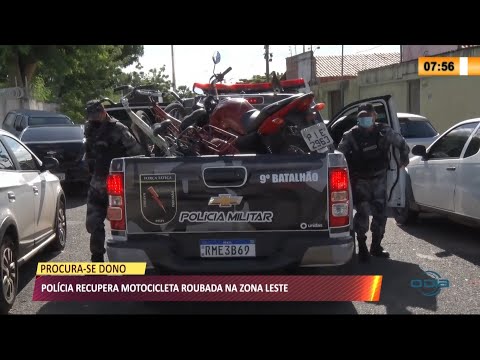 Polícia recupera moto roubada no Buenos Aires após perseguição 17 03 2021