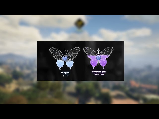 هدف البث | فراشة