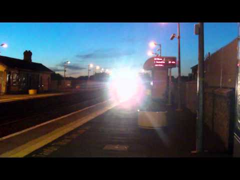 Laytown HD-Class 201 no.228+Enterprise passes on a service to Connolly