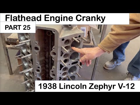 1938 Zephyr Part 25 - Ed Smith and JB Speak Crank! Restoration of a 1938 Lincoln V12 Coupe