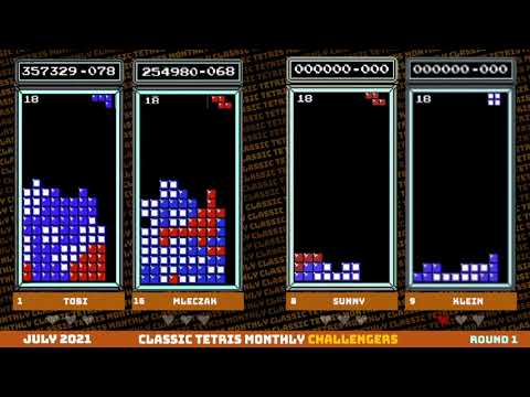 Challengers Part 2: Orange, Blue Bracket, Semifinals and Finals – Classic Tetris Monthly July 2021