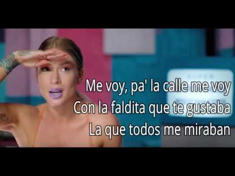Faldita -  Letra Leslie Shaw, Mau y Ricky