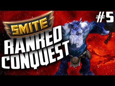 Smite: S4 - Ranked Conquest #5 - Ymir Support