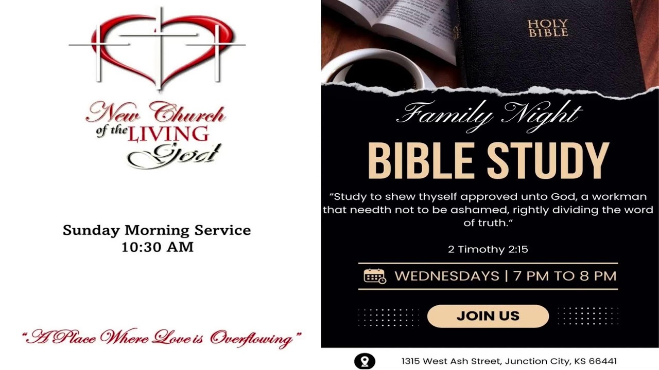 Sunday Service - God's Word is his Divine Covenant - Bishop James E Johnson