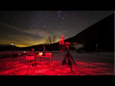 Ice in the Night: astrofotografia italiana in timelapse