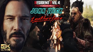 John Wick vs Leatherface