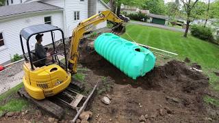 Poly Septic Tank Installation