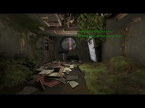 Portal 2 PeTI - "OverGrown Testing Track #1" by Aperture Laboratories (A.C.E)