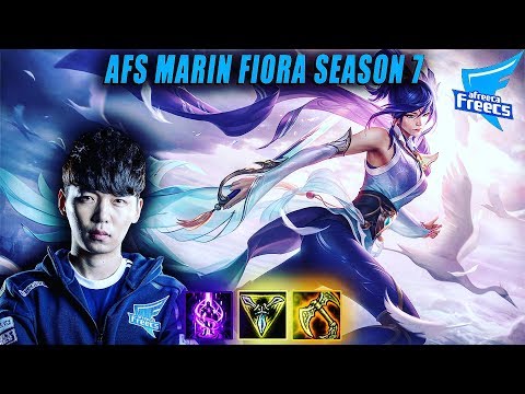 Afreeca Freecs MaRin | Fiora vs Kennen | KR Master 349 LP #Worlds2017