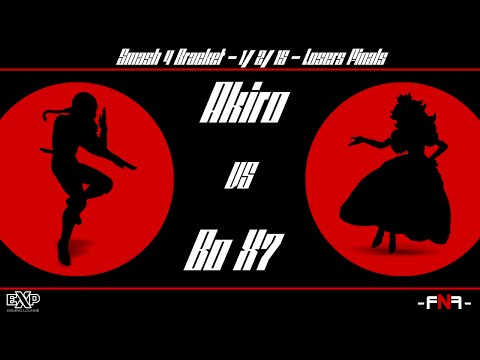 FNF 1-2-15 - Smash 4 - Akiro vs. Bo X7 - Losers Finals