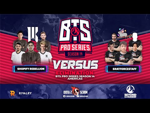 Shopify Rebellion vs 5RATFORCESTAFF - BTS Pro Series Season 14: Americas - Elimination - BO3