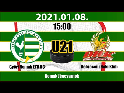 U21 Győri Nemak ETO HC - DHK 20210108