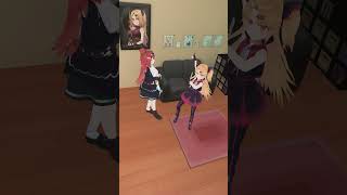 本読むとき無意識に変な動きする吸血鬼 #赤月ゆに #無月めもり #ライヴラリ #読書 #Vtuber #shorts