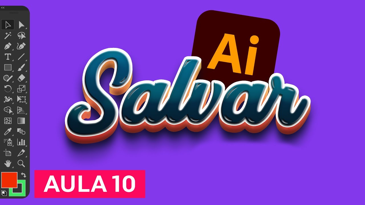 Como Salvar e Exportar arquivos do Illustrator (Não cometa estes erros)