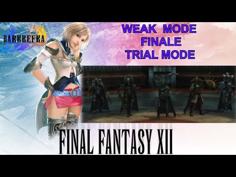 Final Fantasy 12 Zodiac Age_Weak Mode Finale_Trial Mode