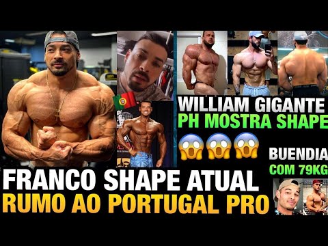 FRANCO NA FIBRA E RUMO AO PORTUGAL PRO - PH CLÁSSICO MOSTRA O SHAPE - WILLIAM MARTINS ENORME E MAIS