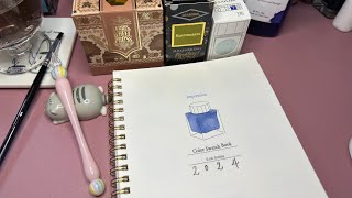 🌸Fountain pen Ink Swatcheroo!🌸