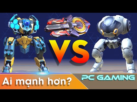 [ Mech Arena VN# 322] So sánh sức mạnh của Aegis và Juggernaut khi cùng dùng Bệ pháo 12