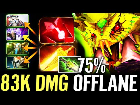 🔥 83.000 DMG Bloodstone + Radiance Venomancer Offlane — NEW META 75% Poison Lifesteal Dota 2 Pro