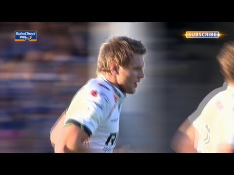 Dan Biggar 2nd Penalty  Leinster v Ospreys 14th Sept 2013