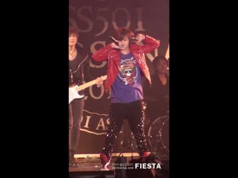 100228 SS501 1st ASIA TOUR PERSONA in SEOUL ENCORE YS's solo stage