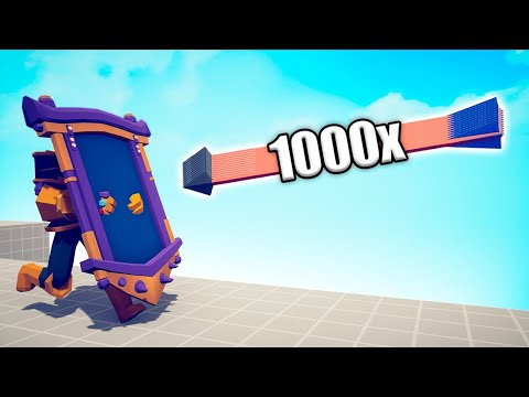 THANOS MIRROR SHIELD vs 1000x OVERPOWERED UNITS - TABS | Totally Accurate Battle Simulator 2025