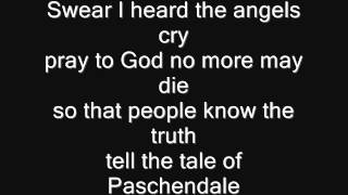 Iron Maiden - Paschendale Lyrics