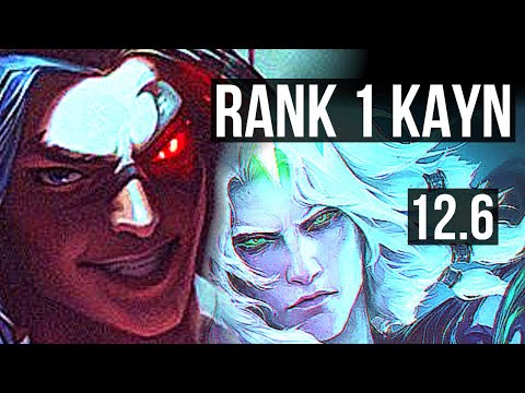 KAYN vs VIEGO (JNG) | Rank 1 Kayn, 16/4/17, Legendary, Rank 11 | BR Challenger | 12.6